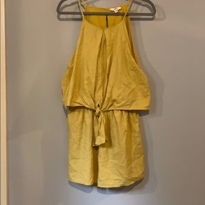 Yellow romper